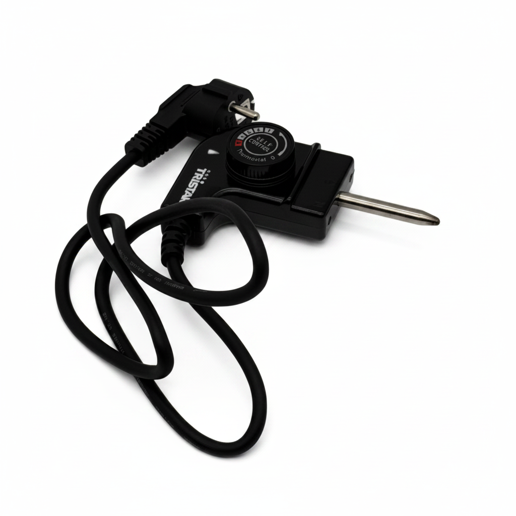 Termostato nero originale Mr Bob - Home & Tech Utility per padella elettrica Tristar da 30 cm con cavo di alimentazione