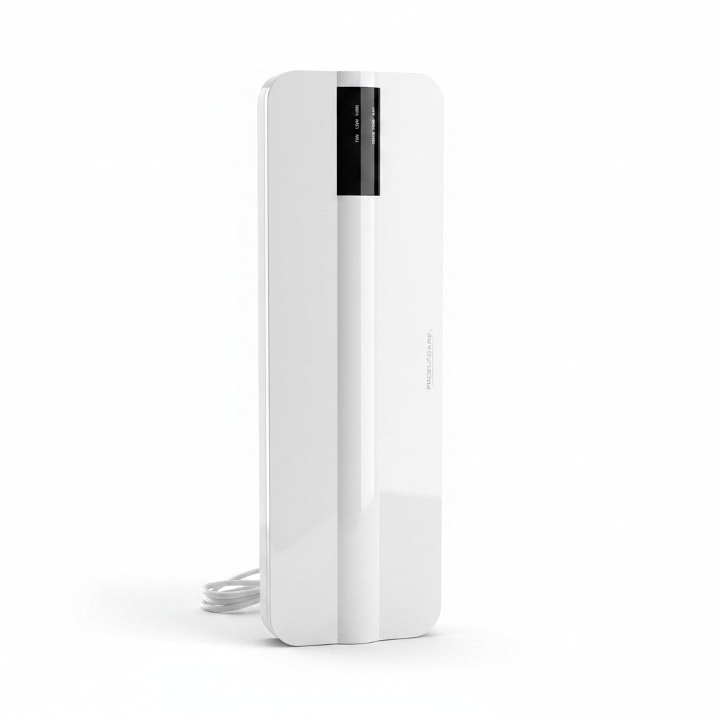 Termoventilatore da parete bianco ProfiCare PC HL 3116 con display digitale per riscaldamento domestico Mr Bob - Home & Tech Utility